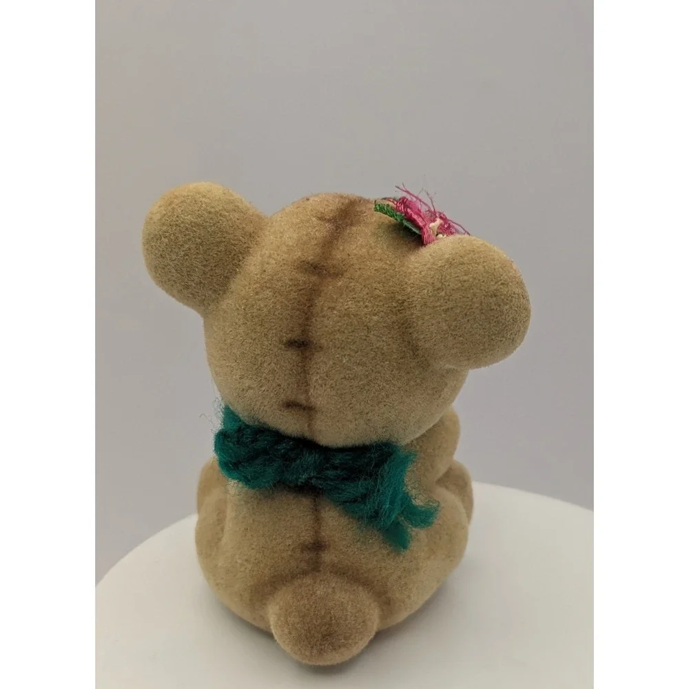 Josef Fuzzy Wazzy Bears Raccoon Christmas Ornaments Drum Doll Horse Lot Of 6‎